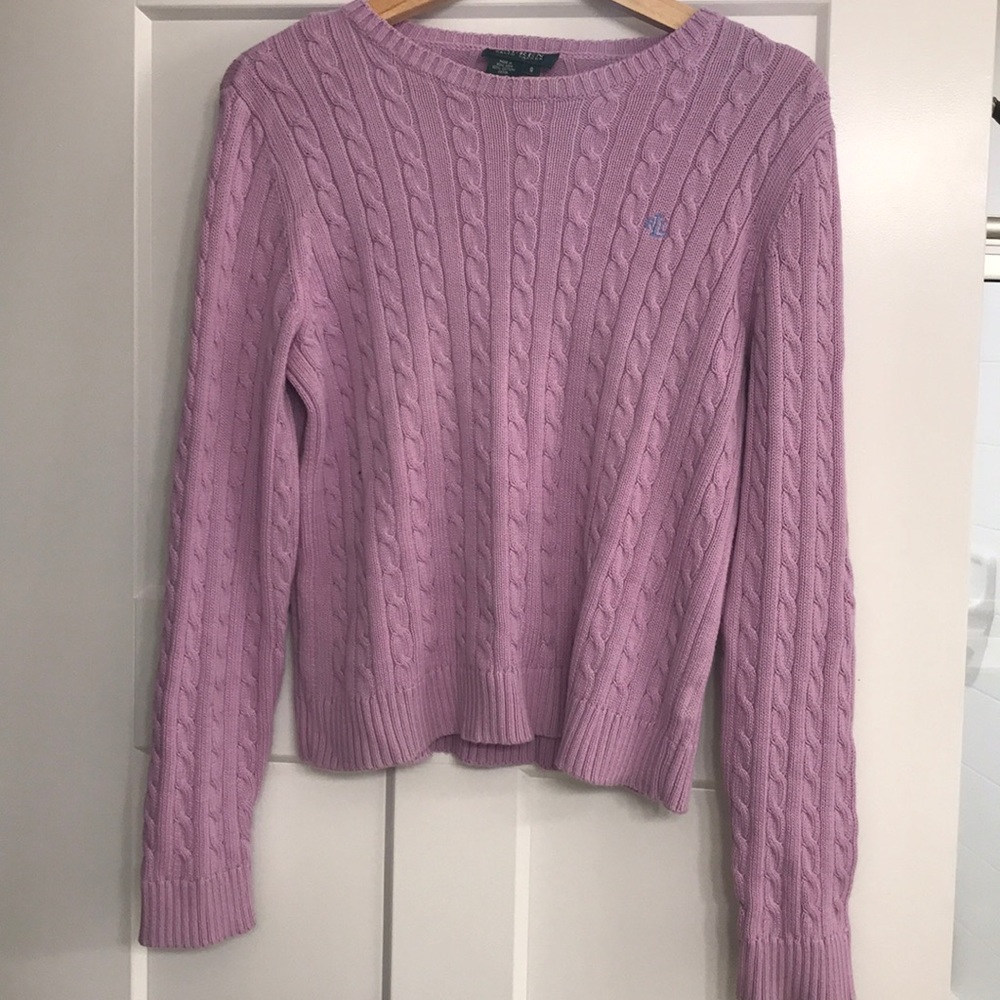 Ralph Lauren Purple Sweater